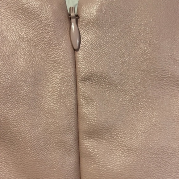 Amanda Uprichard Dusty Rose Pasadena Faux Leather tank top size medium - Picture 5 of 9